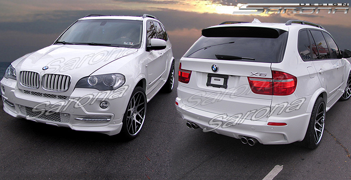 Custom BMW X5  SUV/SAV/Crossover Body Kit (2007 - 2012) - $1790.00 (Part #BM-066-KT)
